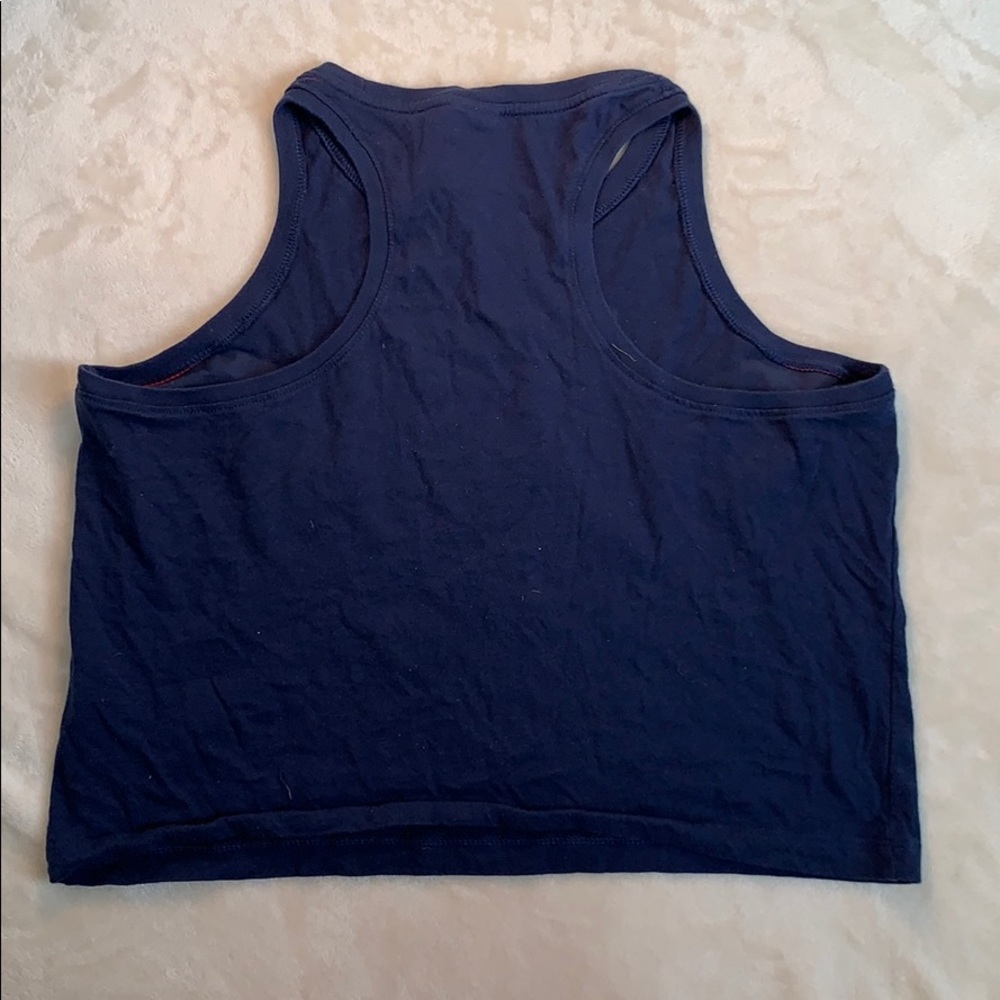 Nike Razorback Exercise Crop Top - Picture 2 of 2